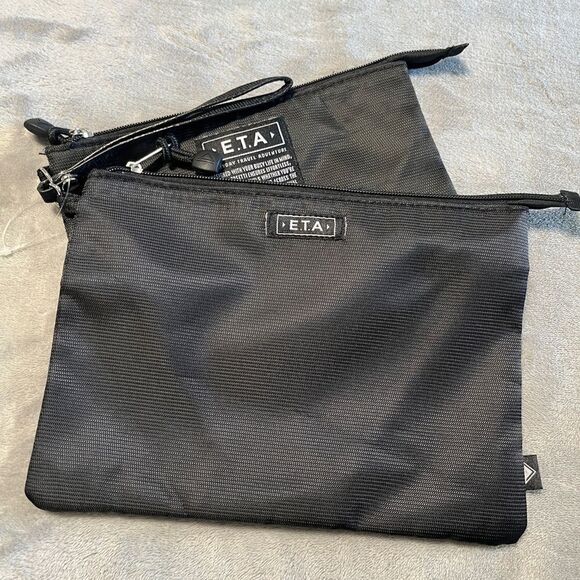 E.T.A 2pc Travel Zip Pouches - Picture 2 of 3